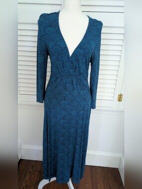 Blue Boden Jersey Dress, Sz US 4L